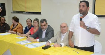 O Presidente Audício participou da Solenidade de Assinatura da Ordem de Serviço dos laboratórios de Radiojornalismo e Telejornalismo