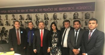 Os vereadores e o Prefeito, participaram de reunião com o Diretor do Departamento de Atenção Básica João Salame, solicitaram investimentos para saúde