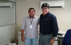 O Presidente da Câmara Audício, no dia de hoje, 14, esteve em reunião na 6ª Controladoria do TCM, com o Controlador Aristides Pinheiro