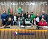 CÂMARA MUNICIPAL REALIZOU A ENTREGA DE VOTOS DE APLAUSOS AO MOVIMENTO ESCOTEIRO